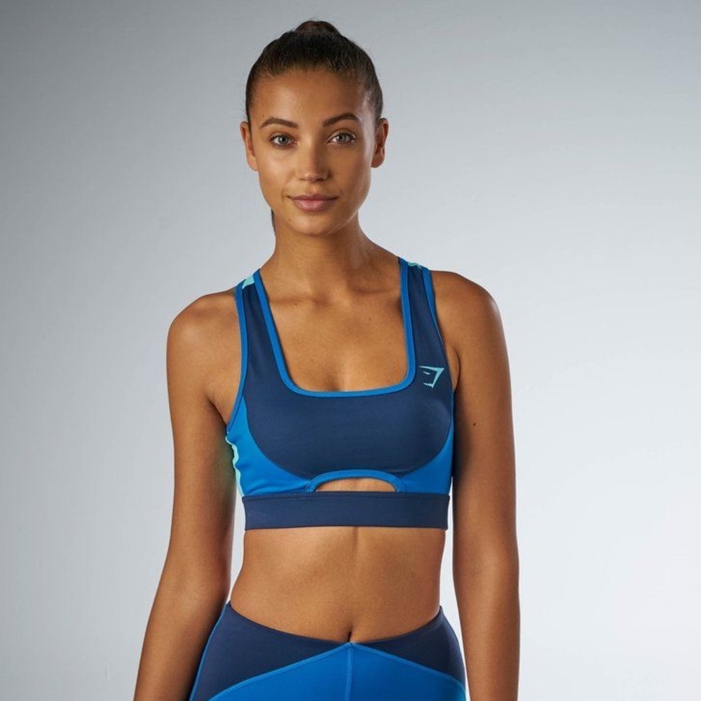 Gymshark Prism Sports Bra - Blue
